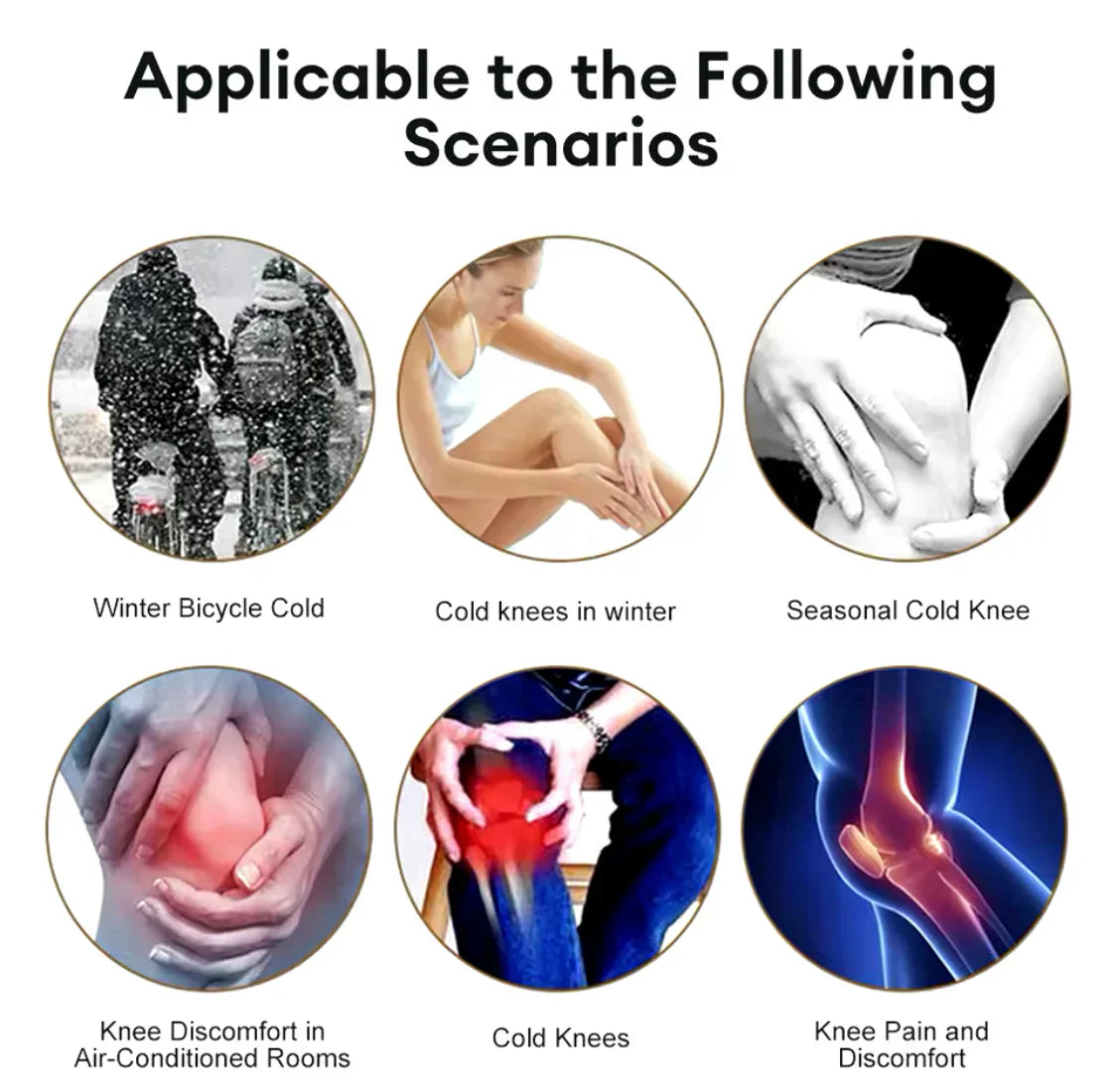 Korean Knee Warmer For Men and Women (IMPORTED)